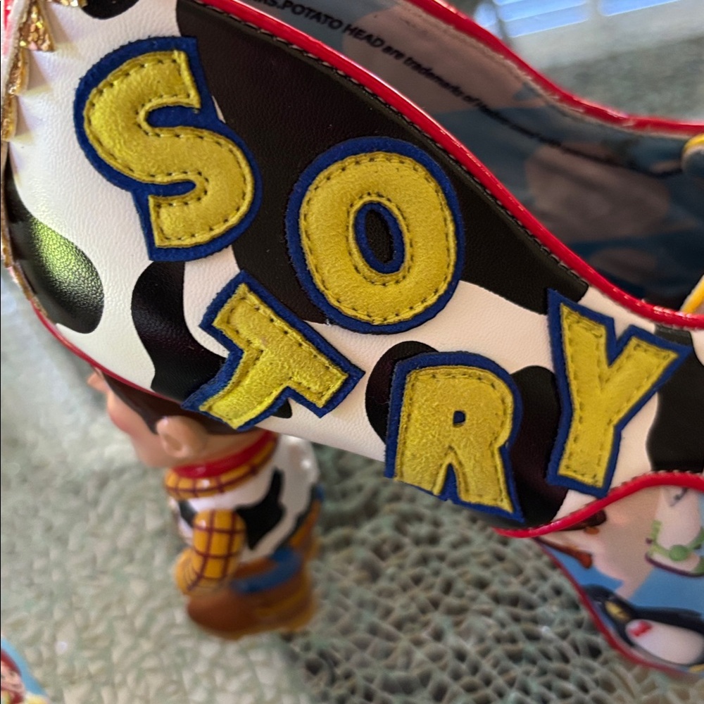Irregular Choice Toy Story “You’ve Got a Friend in Me” Heels - NIB - Picture 7 of 15